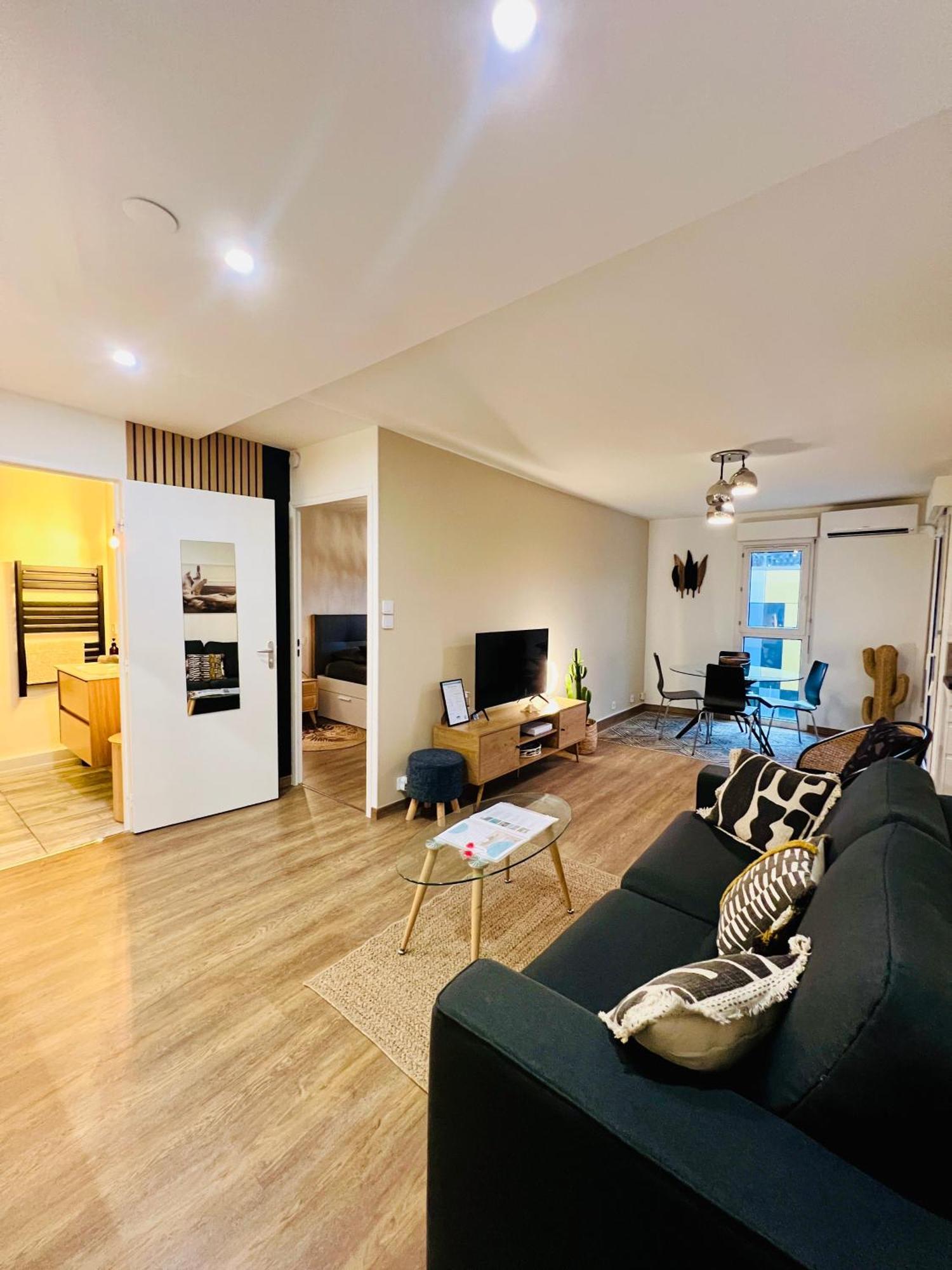 T2 Beaux Arts Parking Prive Gratuit Apartment Montpellier